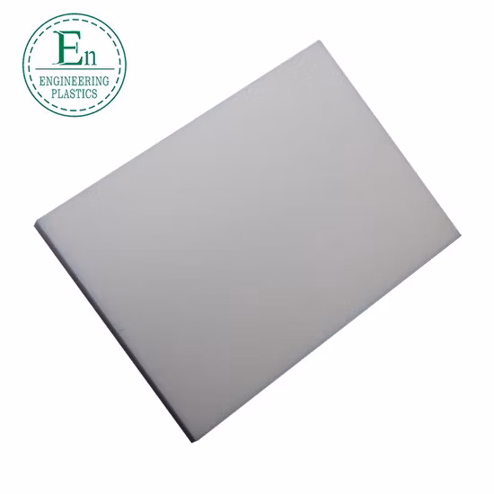 Schwarzer Poly-Panzerplattenstab, weiße Match-Stahlplatte, POM-Platte